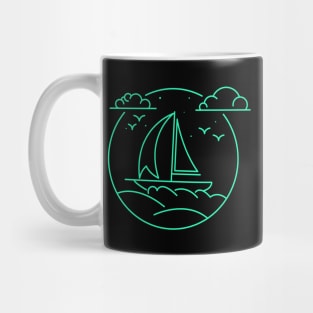 Sail boat Mug